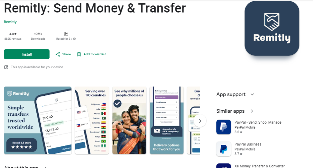 Cara Transfer Uang dari Filipina Secara Online via Remitly