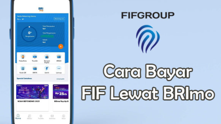 Bayar Angsuran FIF Lewat Brimo